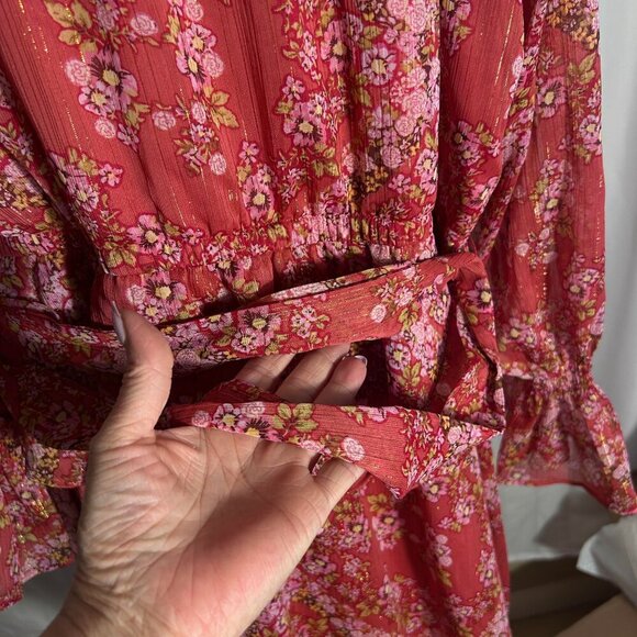 Lauren Conrad Floral Dress Size 1X NWT - Picture 4 of 12